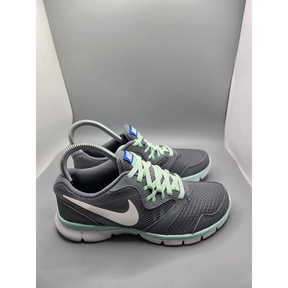 Nike Flex Experience RN 3 Gray Mint Women's 6‎ Running Shoes 652853-013